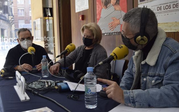 Juan Sotomayor y Tina Correas, representantes de Cáritas Parroquial Santa Eulalia (Murcia)