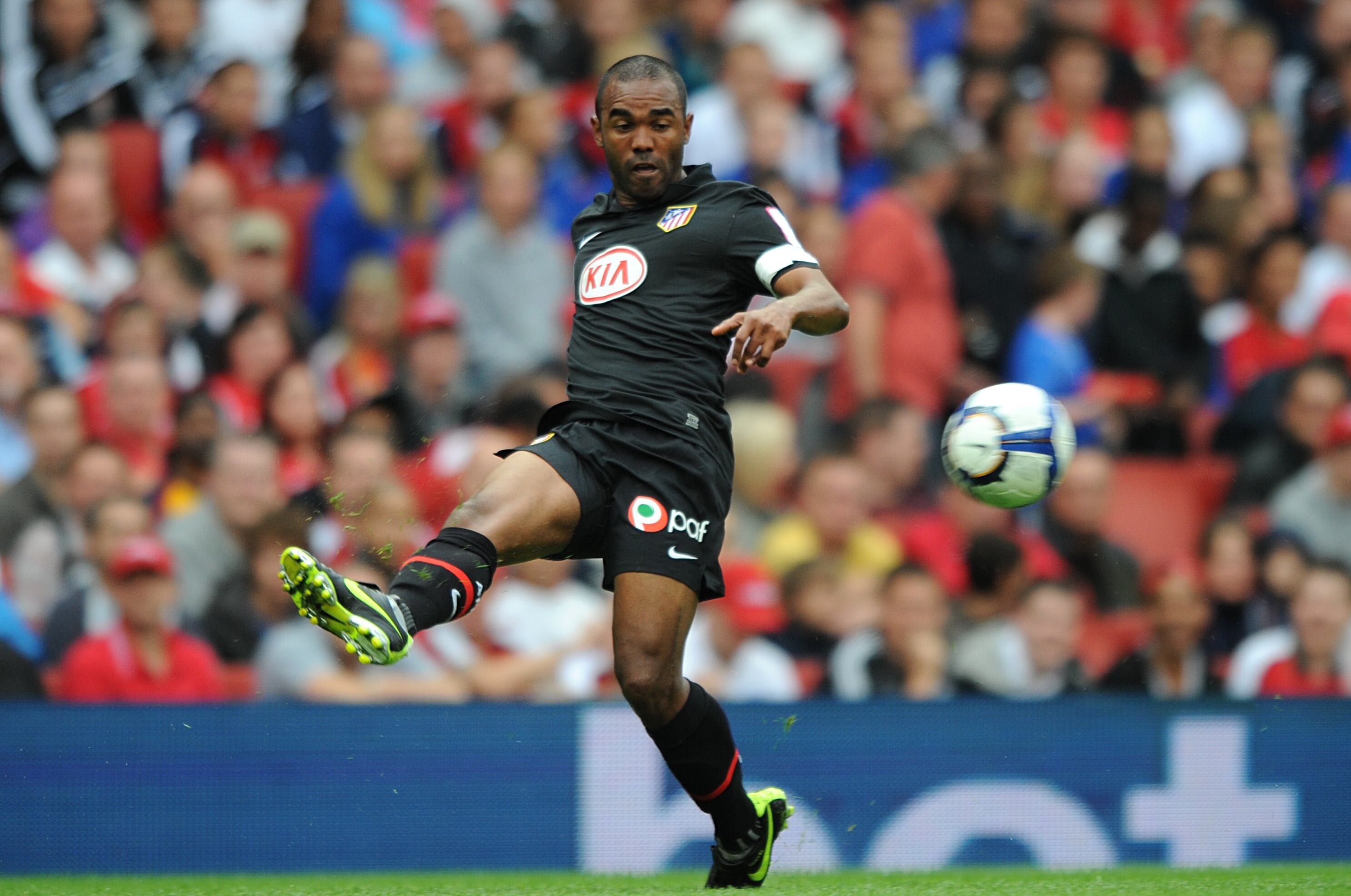 Sinama-Pongolle, con el Atlético de Madrid