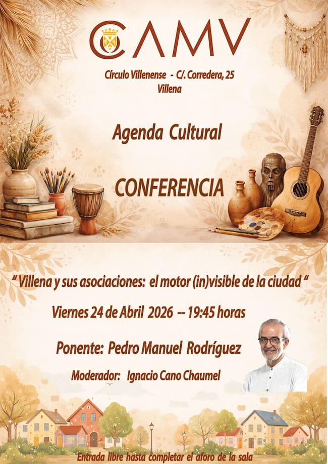 Cartel de la conferencia