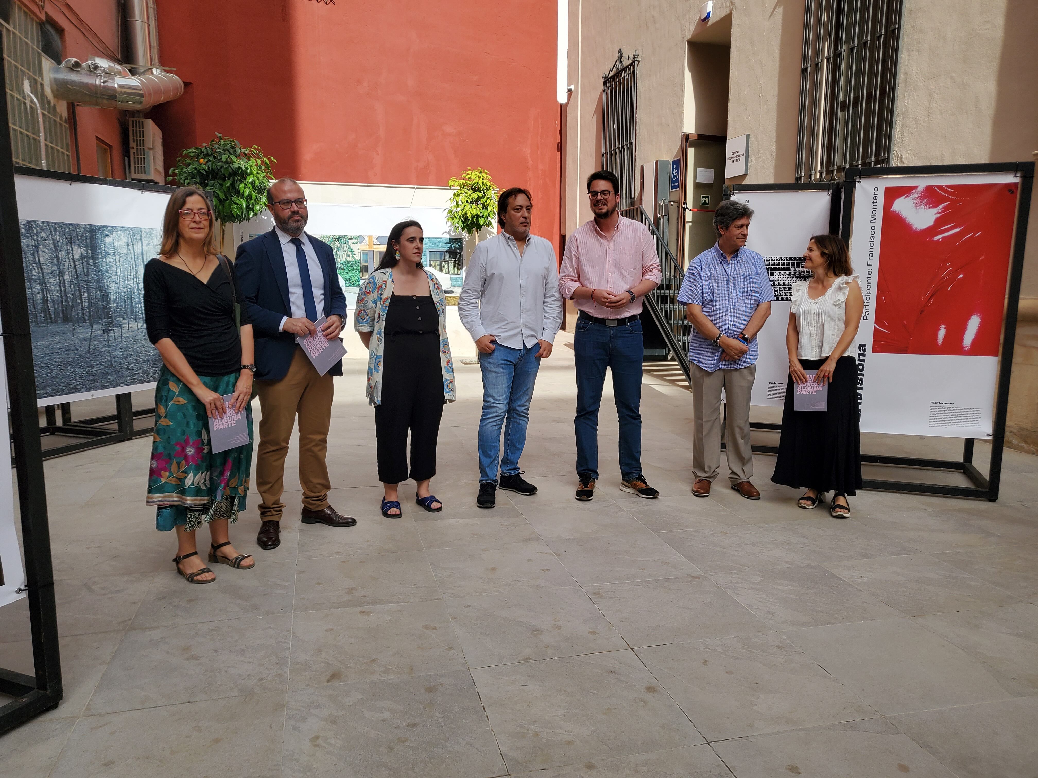 Inauguración de la exposición.