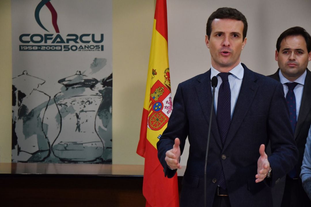 Pablo Casado, líder del PP. 