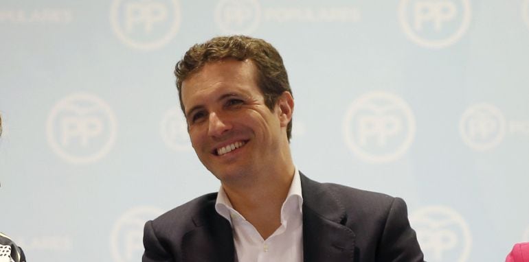 El vicesecretario de Comunicación del PP Pablo Casado. 