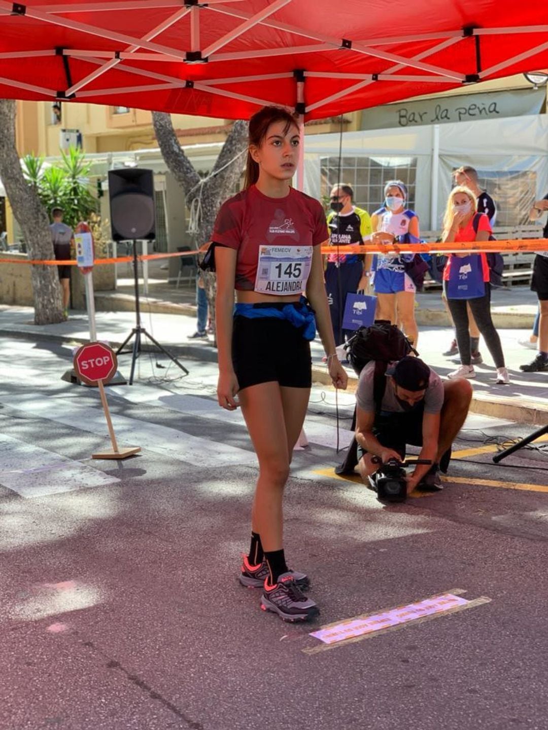 Alejandra González se exhibió en Tibi