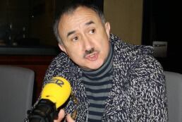 Un moment de l'entrevista al programa El Balcó de Ràdio Barcelona