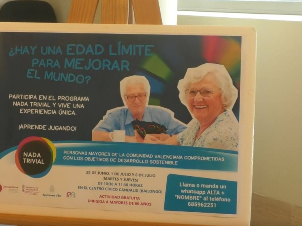 El centro cívico de Candalix ofrece tres actividades para mayores de 60 años el 29 de junio, el 1 y 6 de julio