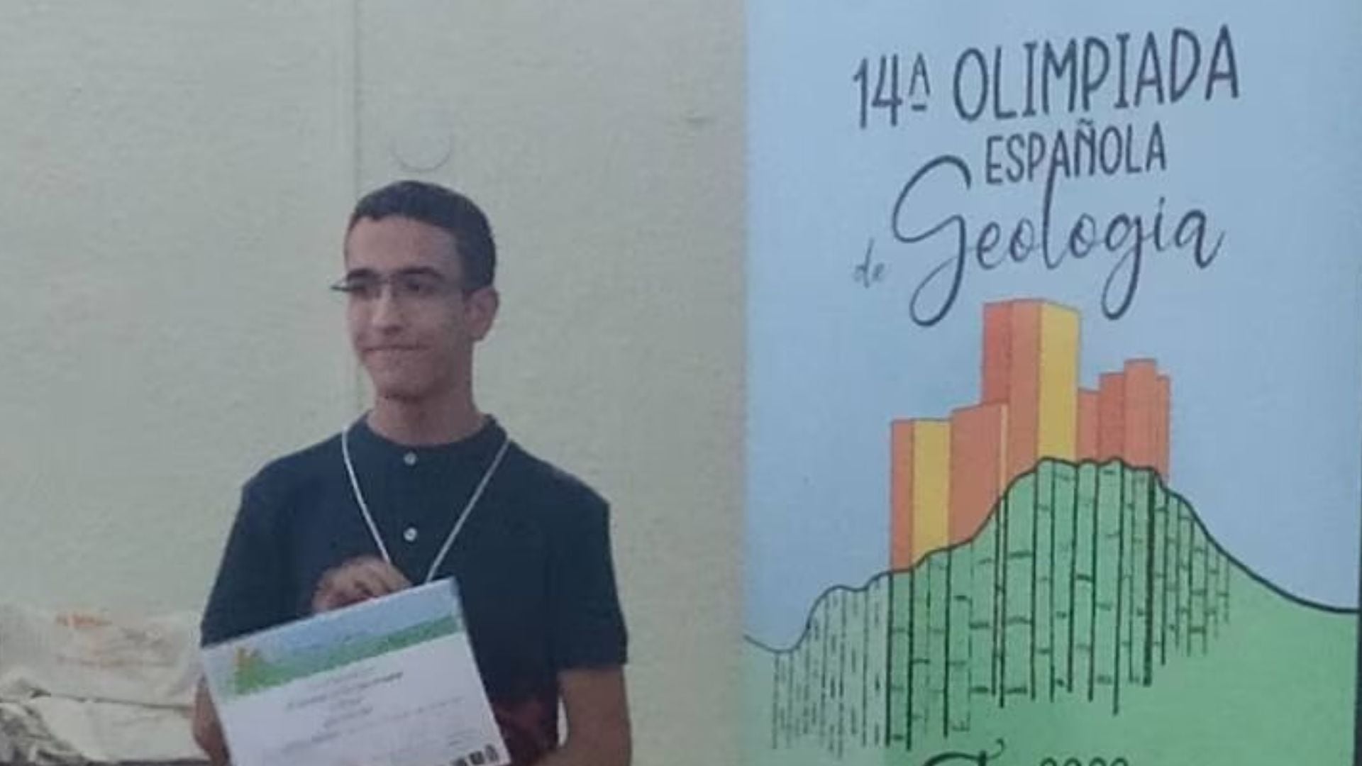 Abel Maté Rey, ganador Olimpiada Geología