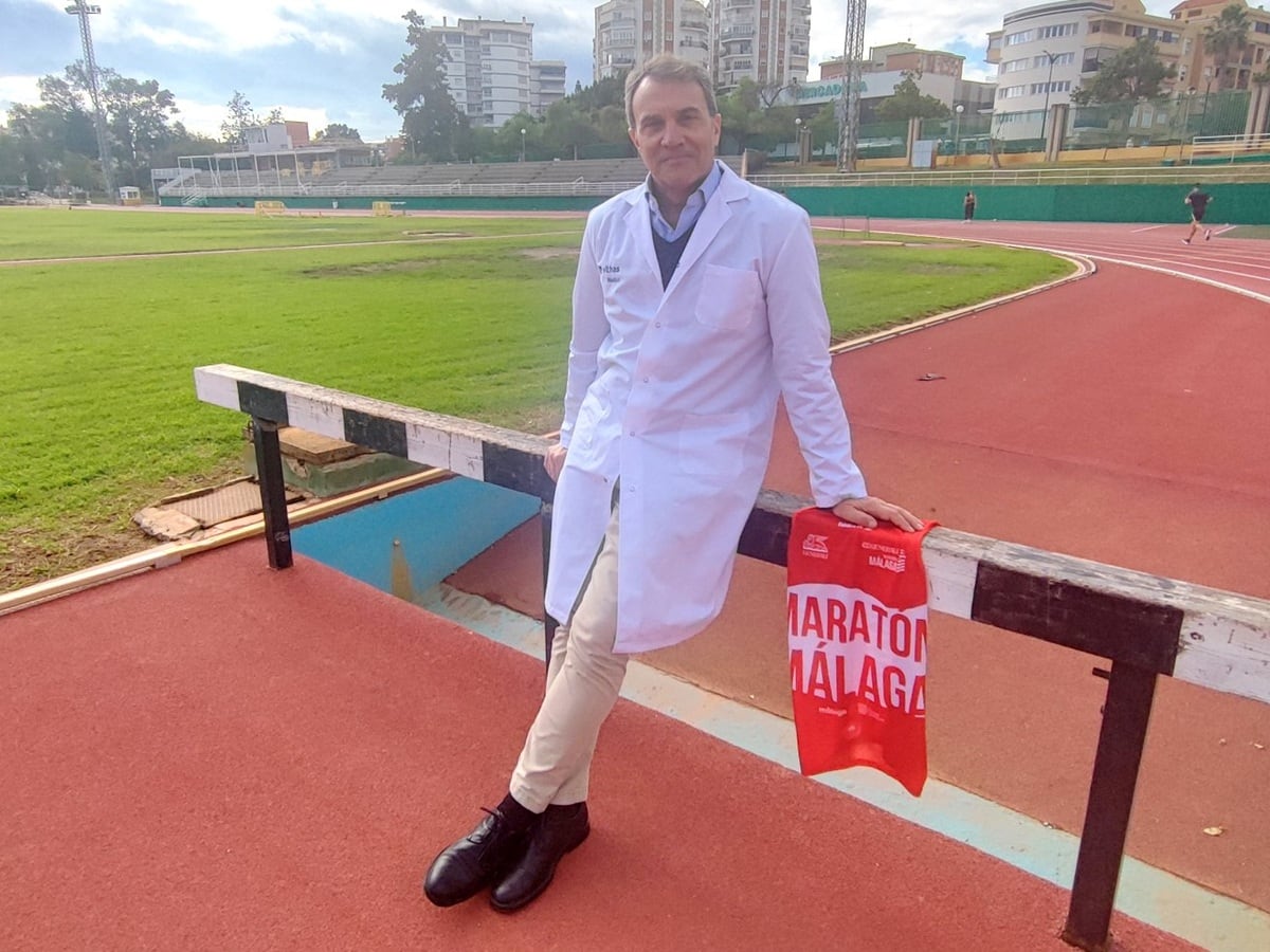 Dr. Santiago Mera Maratón de Málaga