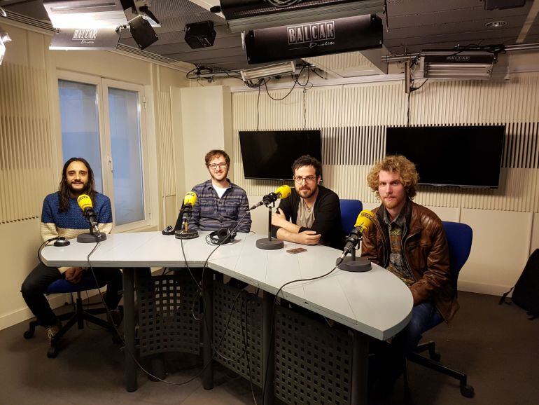Nunatak en los estudios de Radio Madrid