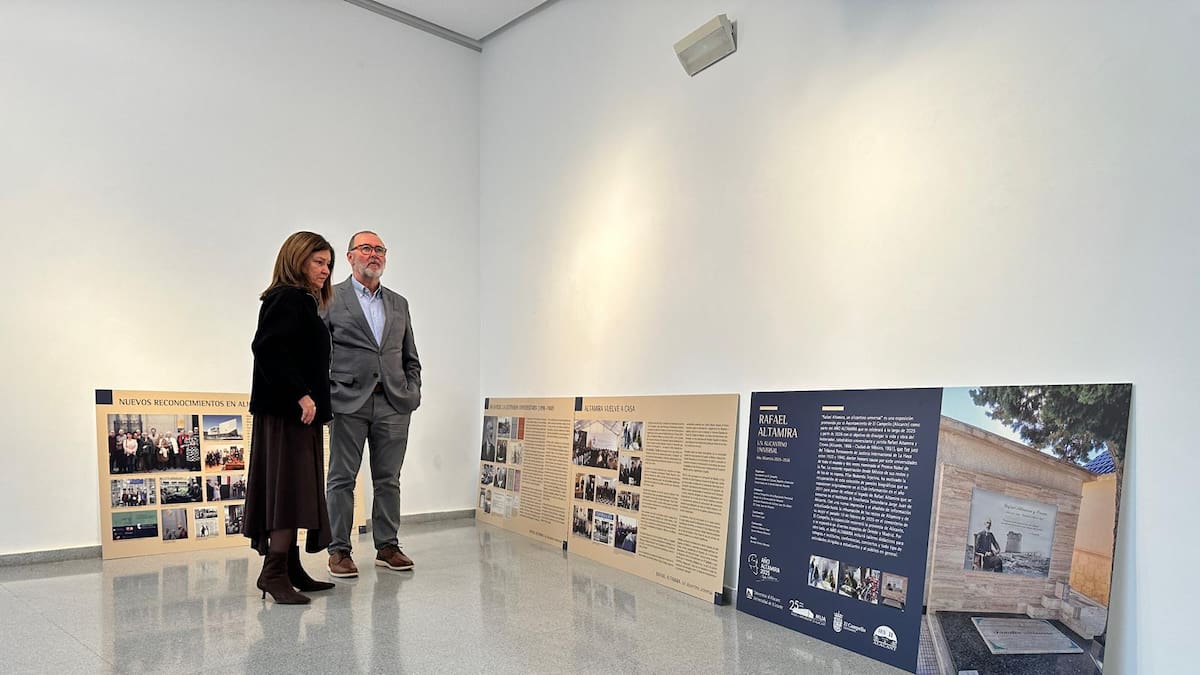 El Campello inaugura el viernes la más completa exposición sobre la trayectoria de Rafael Altamira, un acto que incluye sorpresa con utilización de la IA