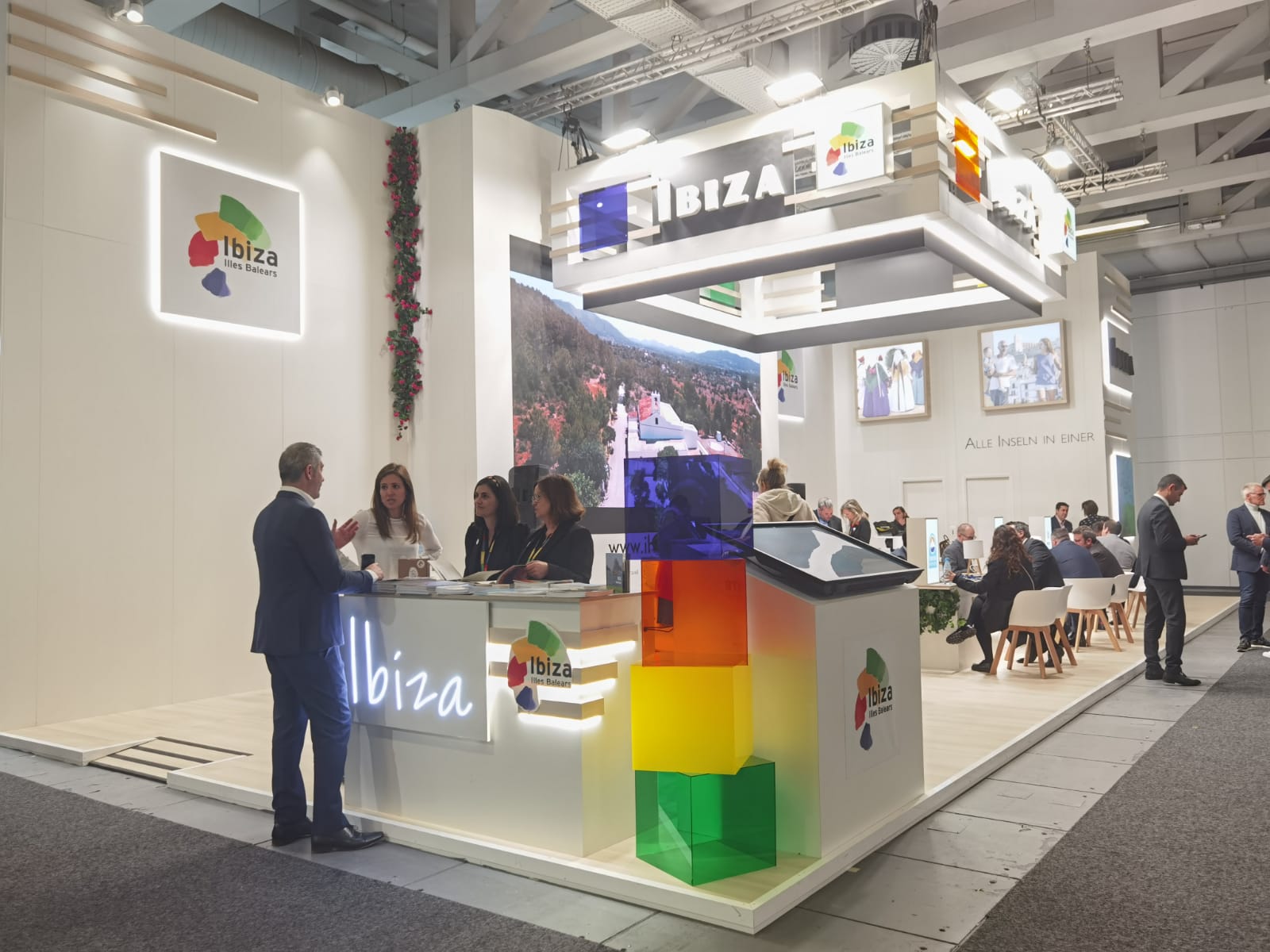 Stand de Ibiza en la ITB de Berlín