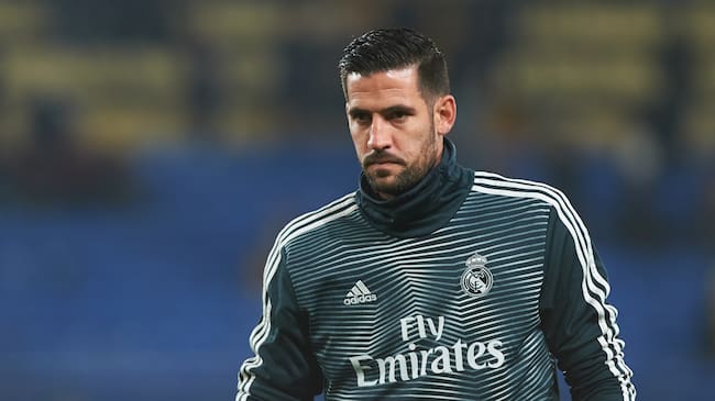 Kiko Casilla en un partido con el Real Madrid