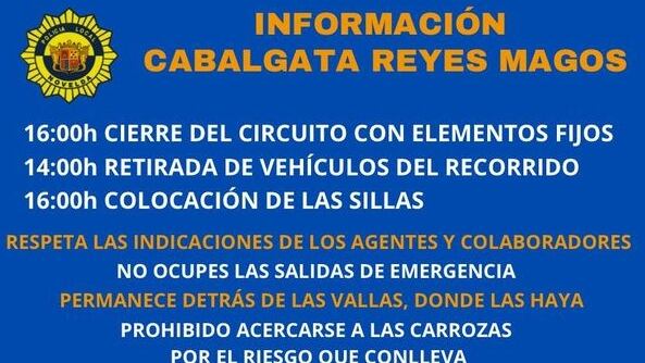 Recomendaciones de la Policía Local de Novelda