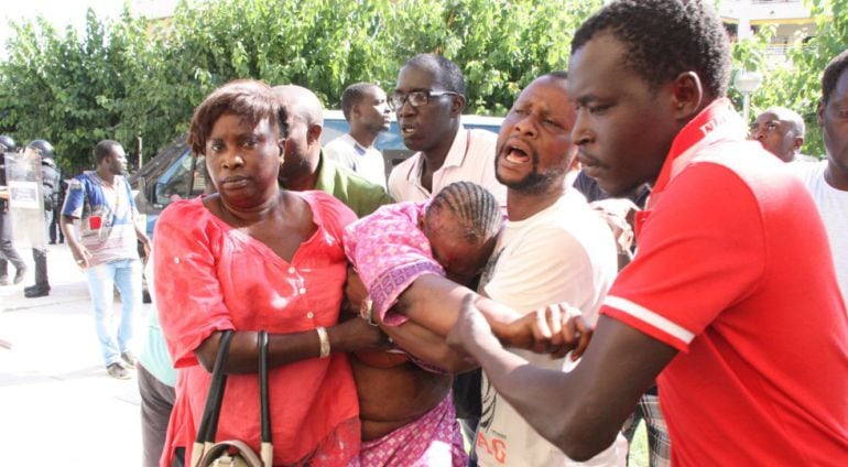 La mort de Mor Sylla va provocar a consternació del col·lectiu senegalès de Salou i greus incidents