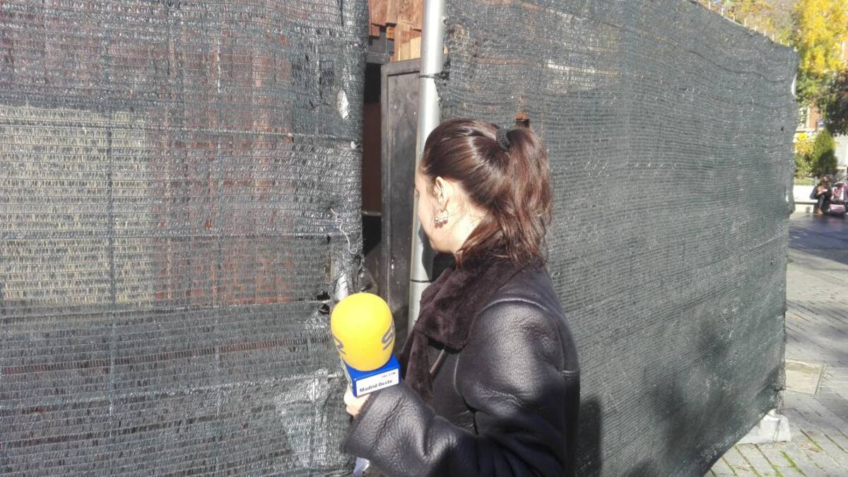 Sandra Moreno se cuela en el Belén de Móstoles