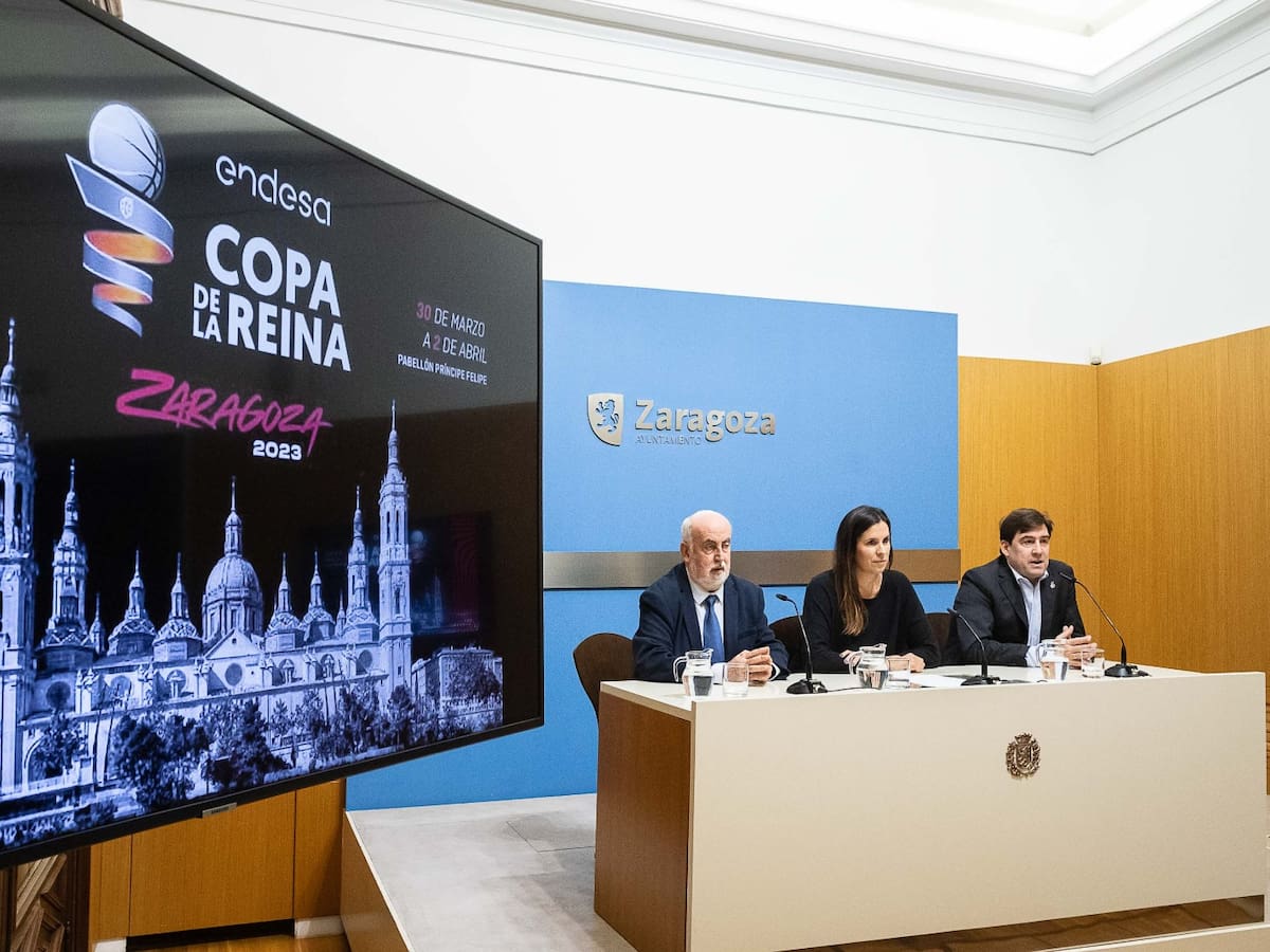 La Copa de la Reina de Baloncesto se jugará en Zaragoza en 2023