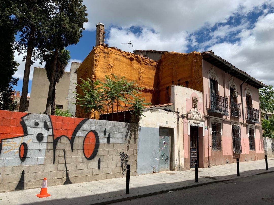 Casa Santiesteban y solar comprado por el ayuntamiento