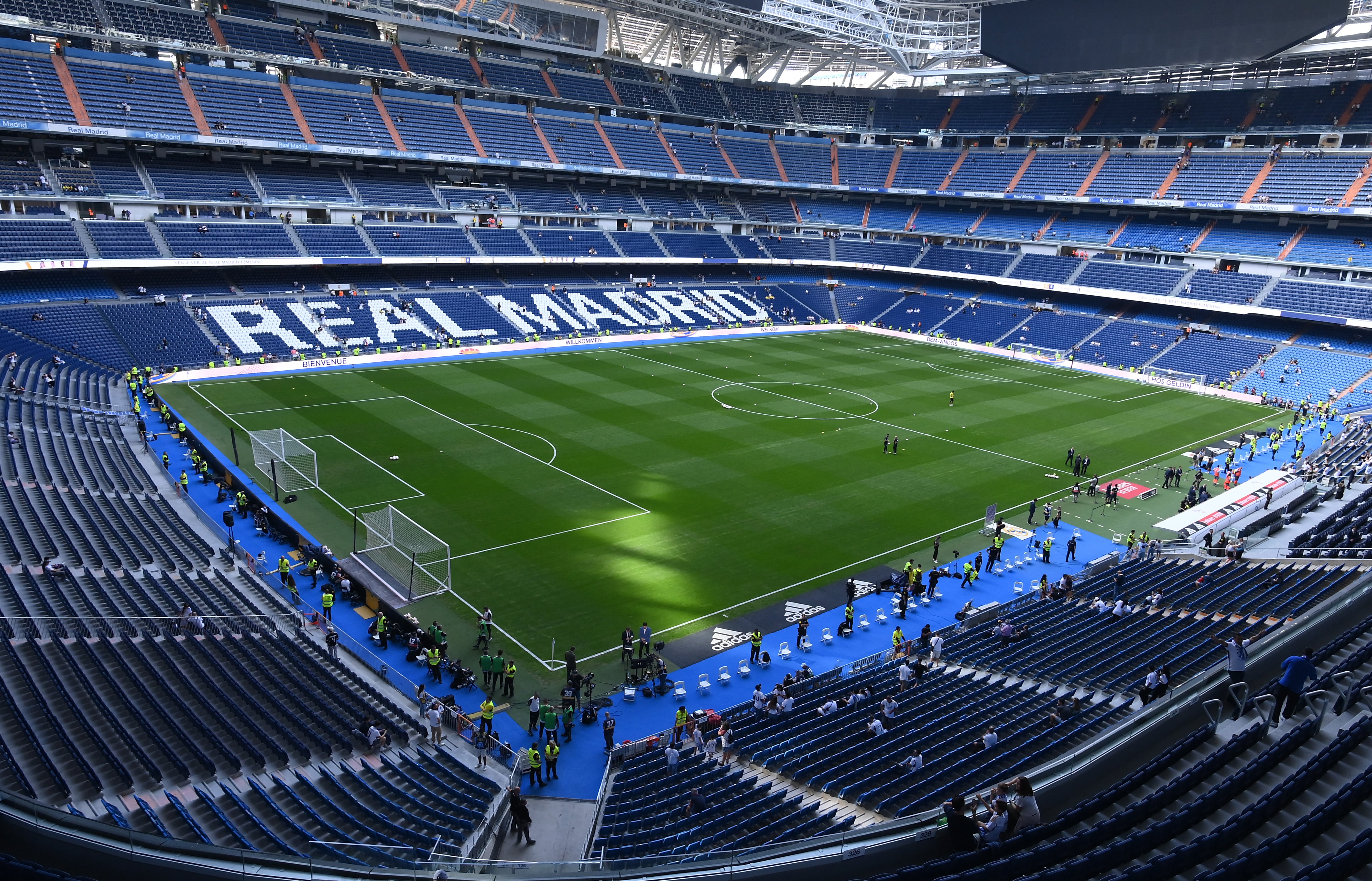 El estadio Santiago Bernabéu será una de las sedes del Mundial 2030.