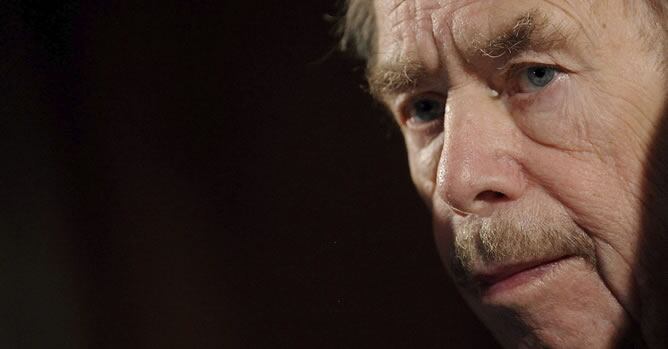 El ex presidente checo Vaclav Havel en enero de 2011