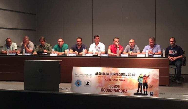 Momento de la 40 Asamblea de Coordinadora 