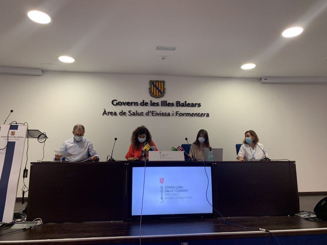 De izq. a drcha. Arranz, Costa, Frontera y Santos