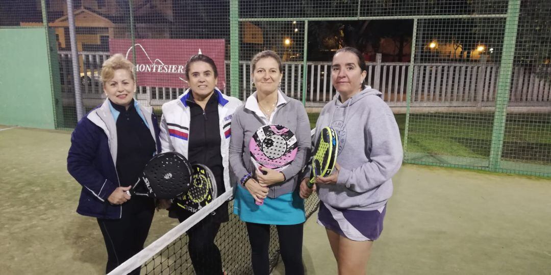 Jugadoras del Open Montesierra que encara su última semana 