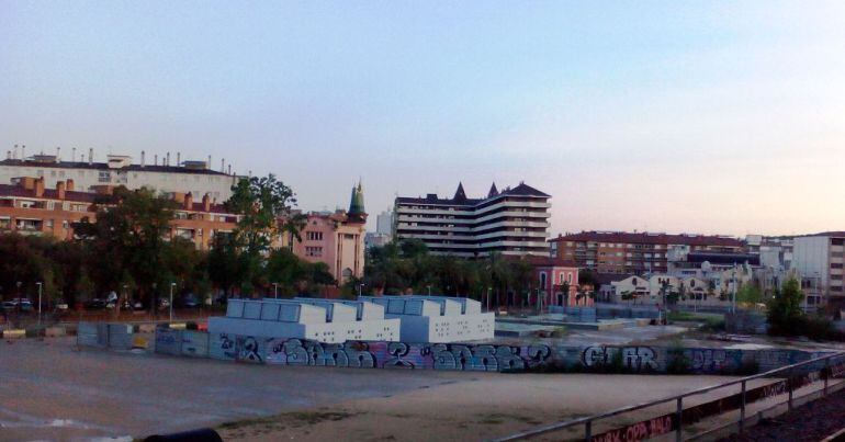 La zona en la que s'ha d'actuar.