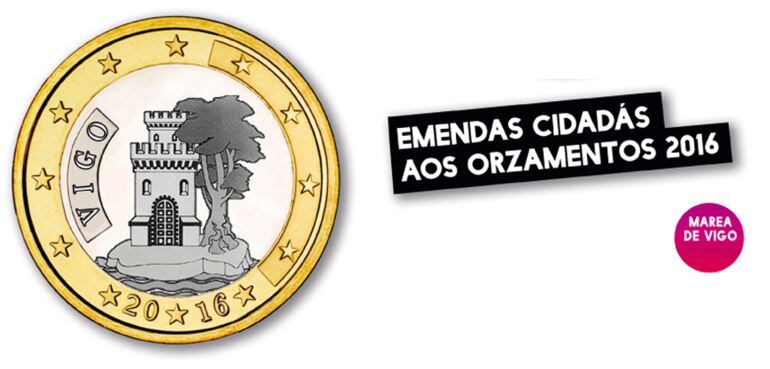 Imagen de la campaña de Marea de vigo para que los ciudadanos presenten enmiendas a los presupuestos municipales de 2016