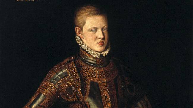 Retrato del rey Sebastián I de Portugal.