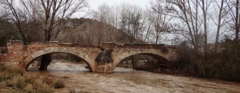 Puente Cristinas sobre el río Cabriel en Pajaroncillo.