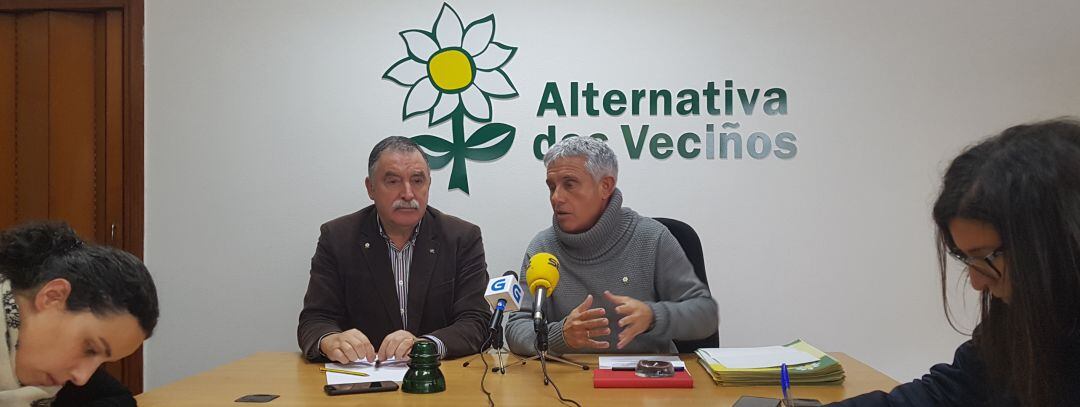 Presentación del partido Alternativa dos veciños en A Coruña