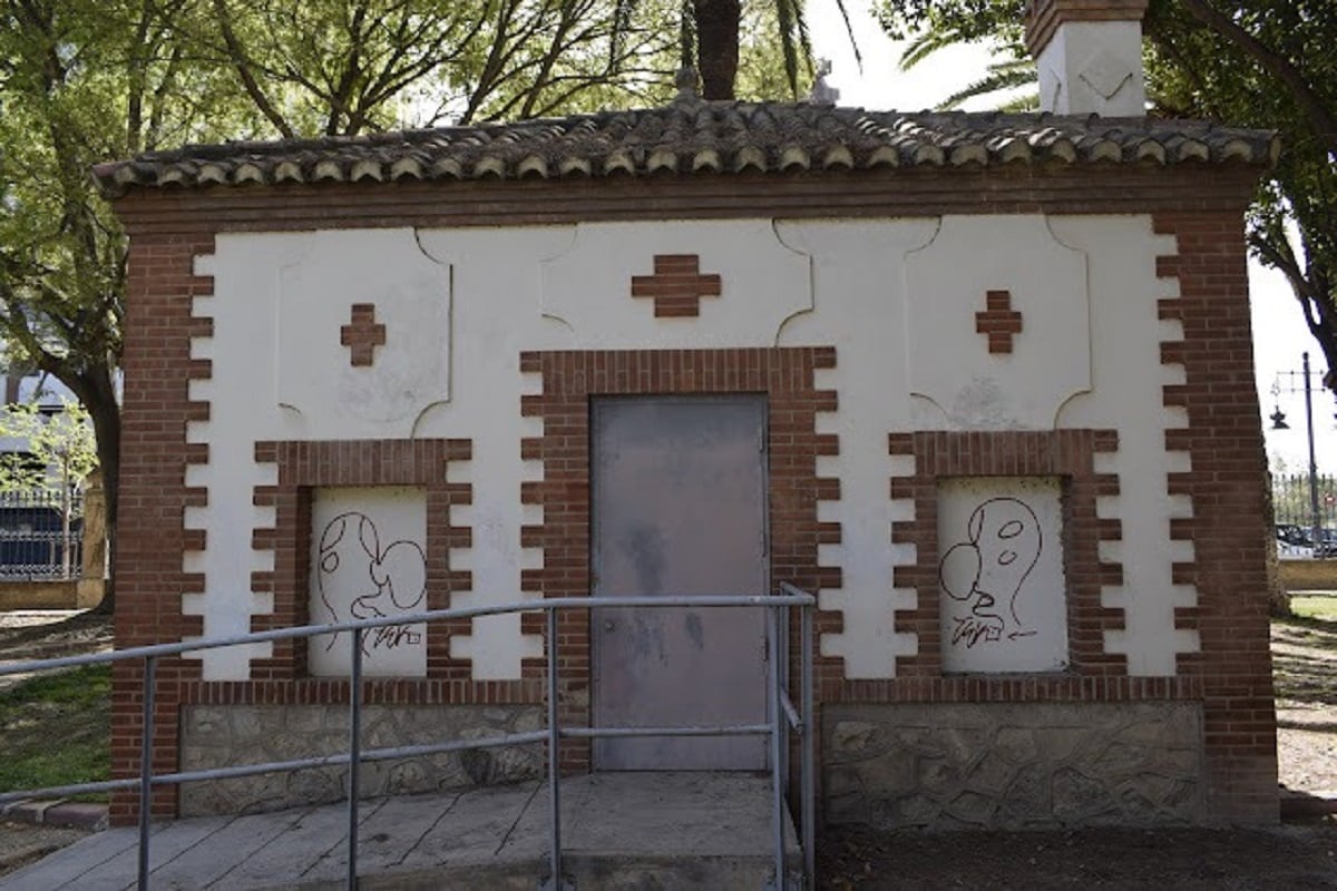 Estado actual del centro de interpretación ubicado en los Jardines de Viveros (València)