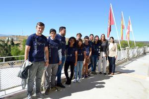 Los alumnos han sido recibidos por las coordinadoras del Programa Erasmus, Annette Beermann y Lourdes Miguel