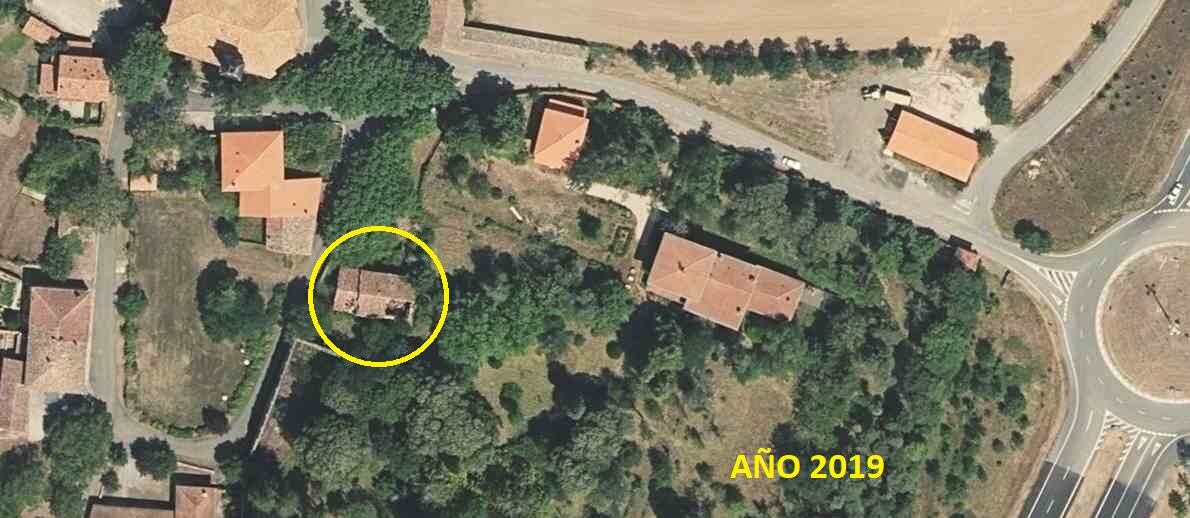 El edificio del recinto del Palacio de Foronda seguía en pie en 2019