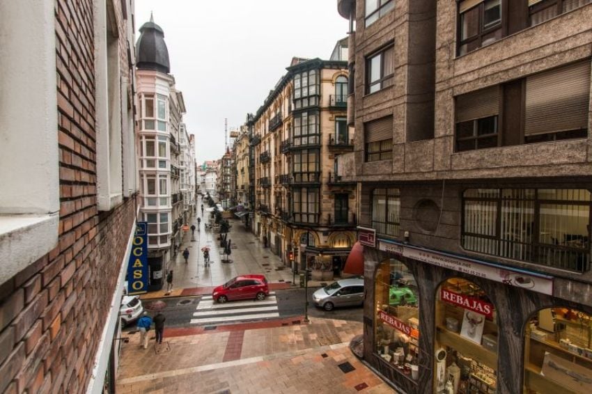 Calle Amos de Escalante en Santander.