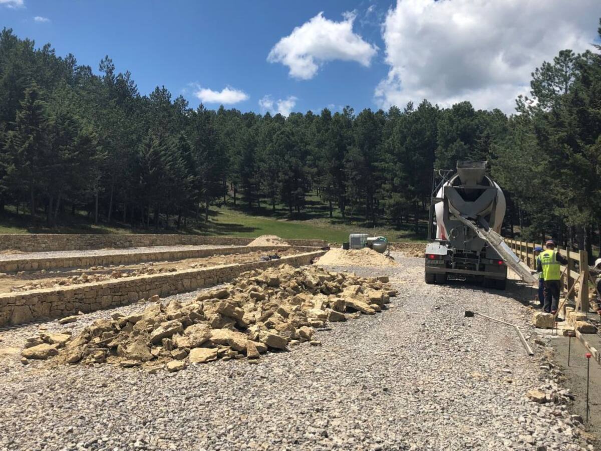 Avanza a buen ritmo el aparcamiento de Las Tuerces