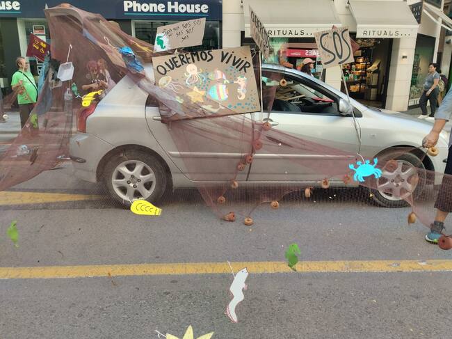 Manifestación en Murcia convocada por la Plataforma Unitaria de Colectivos