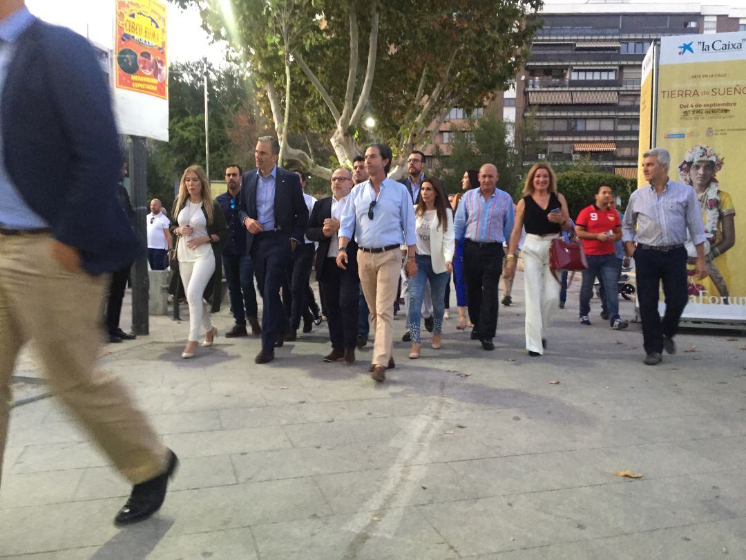 Visita de Ortega Smith a Jaén. Foto de archivo.