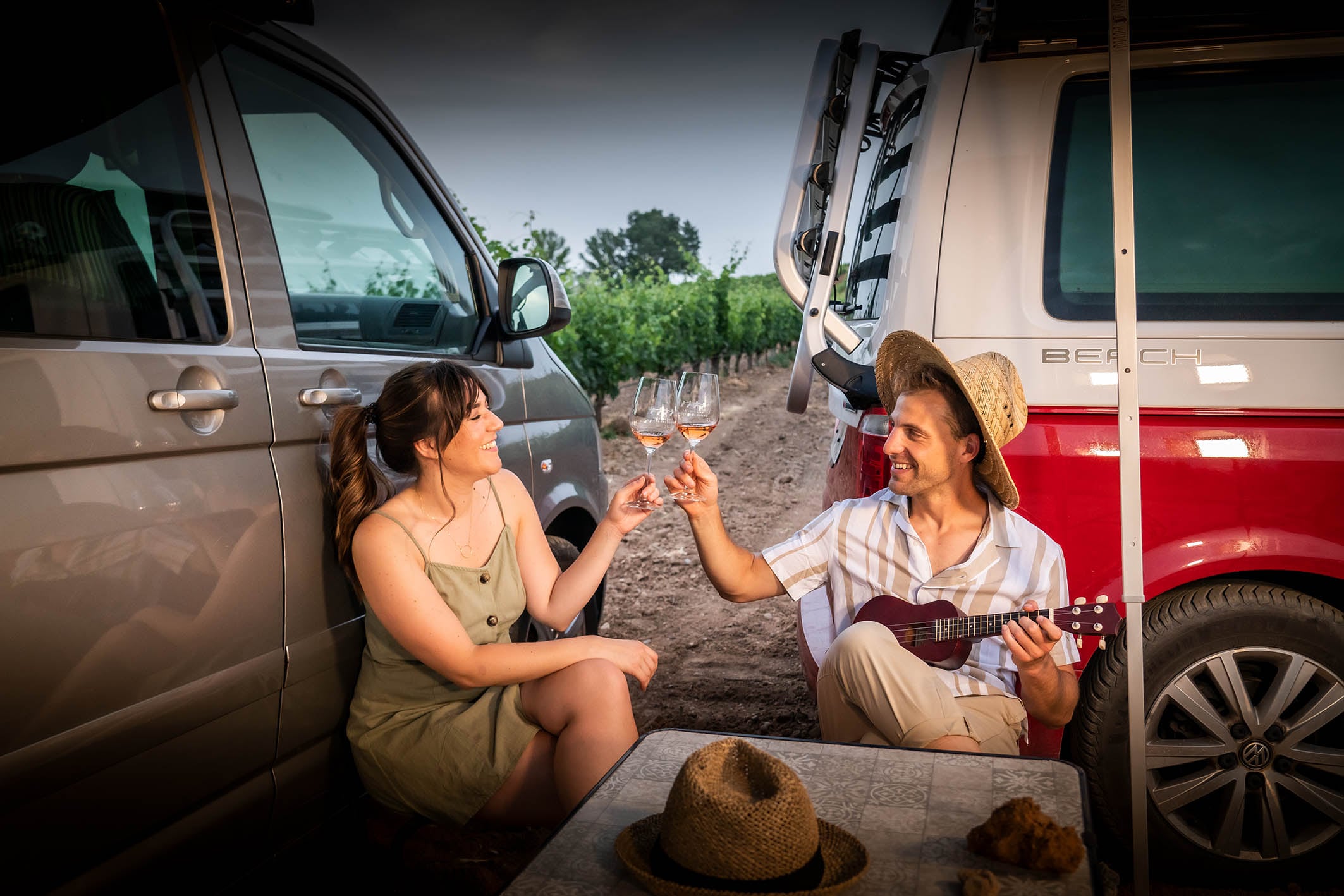 Brindando por las buenas cifras en la Ribera del Duero