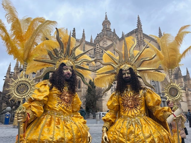 Fernando Segovia y Javier García Almunia, pregoneros carnaval de Segovia 25