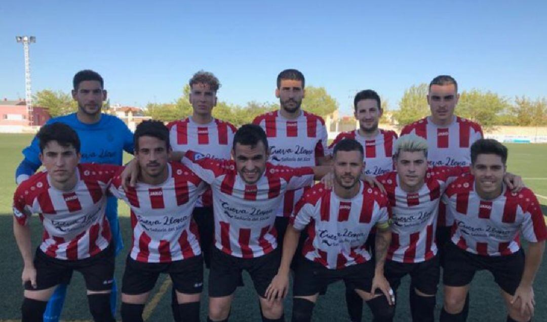 Una de las alineaciones del Atlético Ibañés