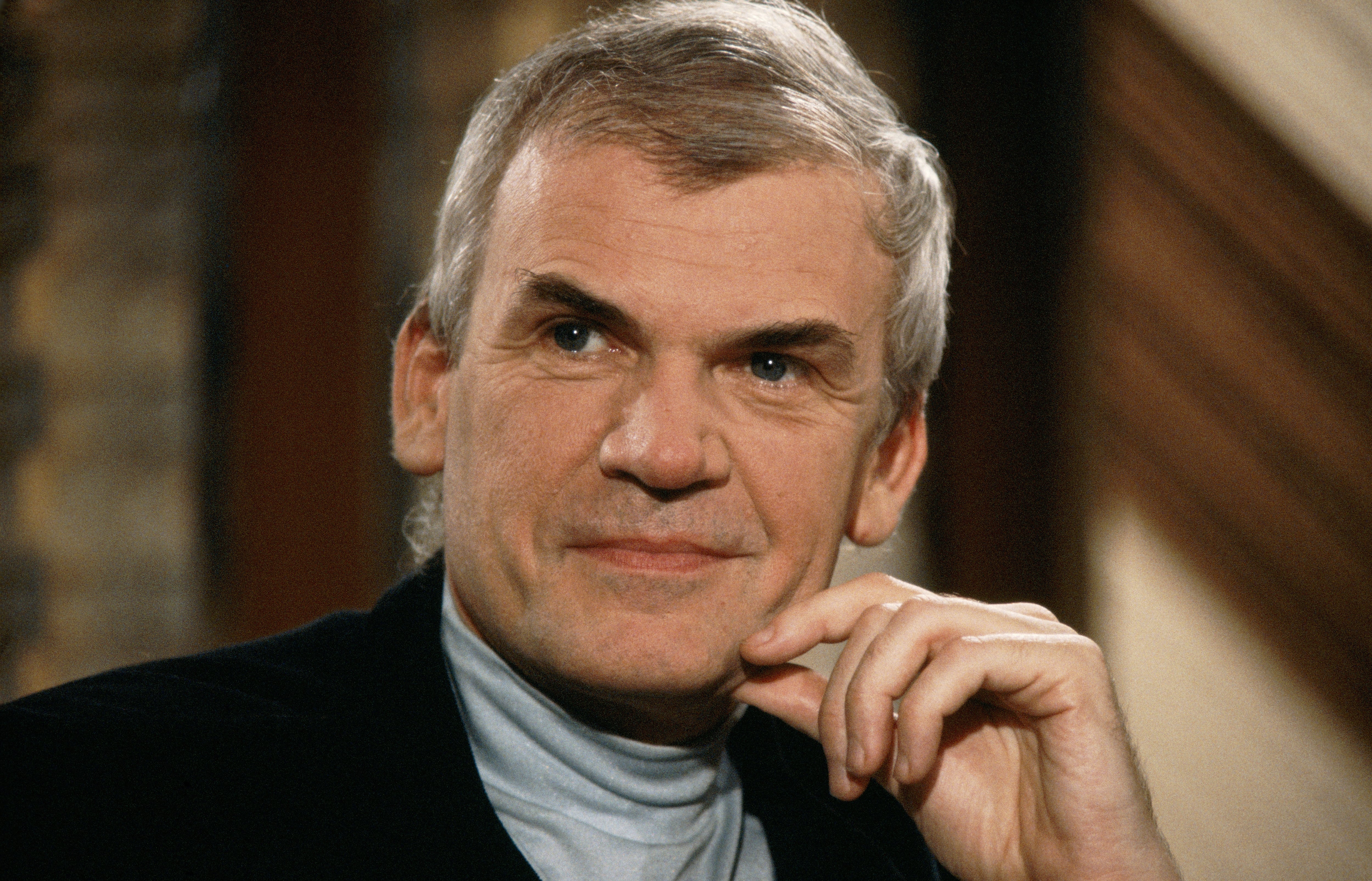 El escritor checo Milan Kundera, en una foto de archivo