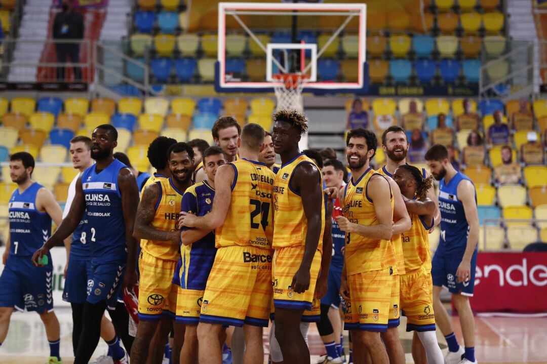 Celebración de victoria.