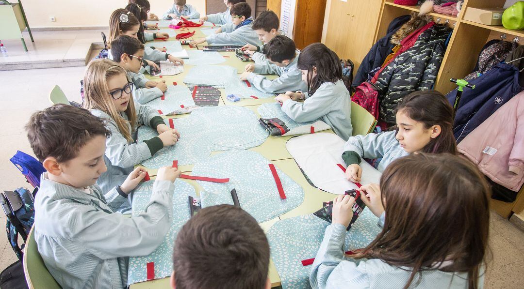 Alumnos en el aula