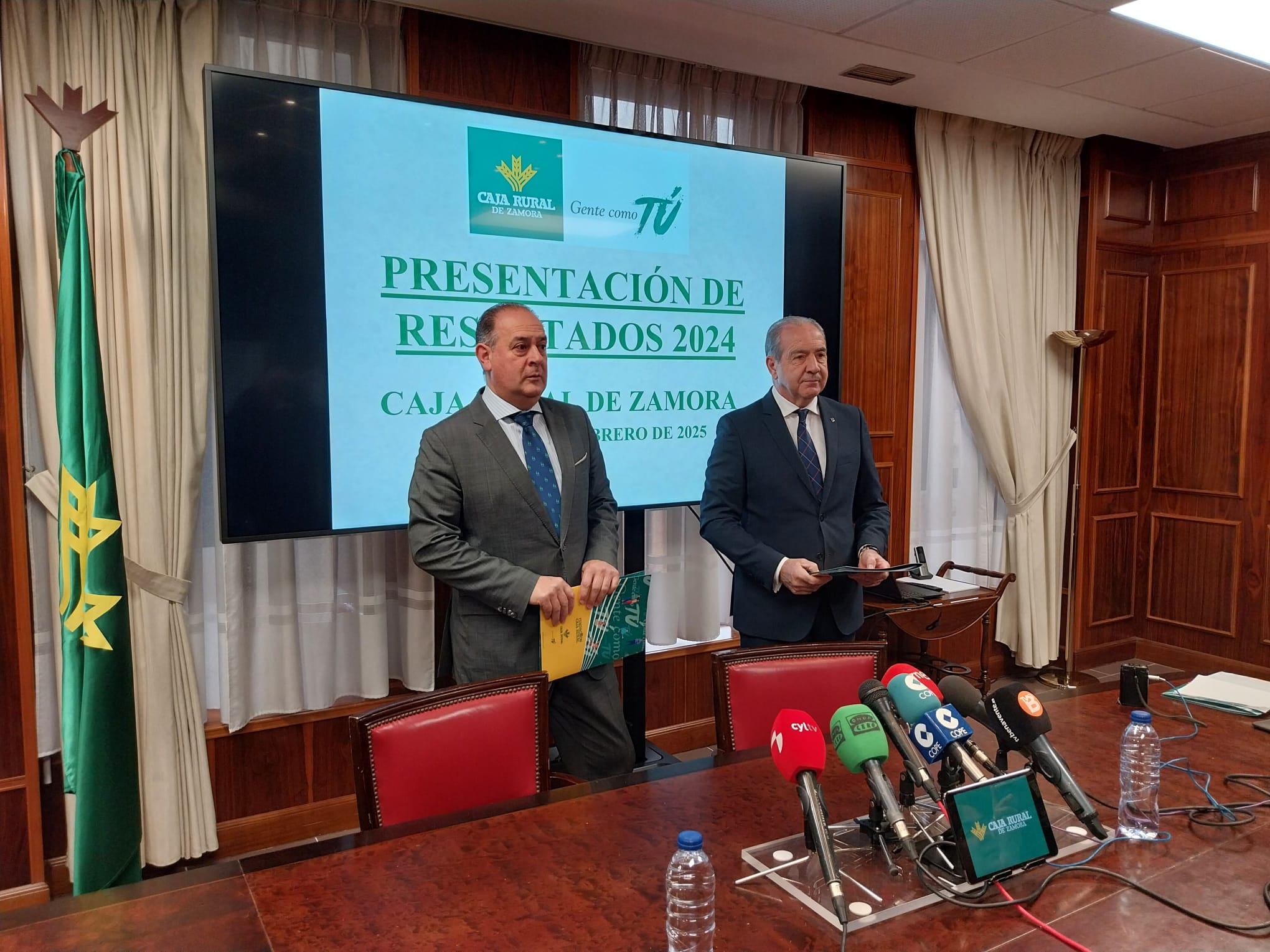 Presentación del balance de Caja Rural de Zamora en 2024