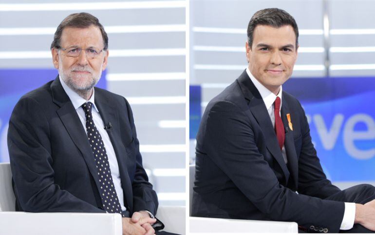 Mariano Rajoy y Pedro Sánchez han sido recientemente entrevistados, por separado, en La 1