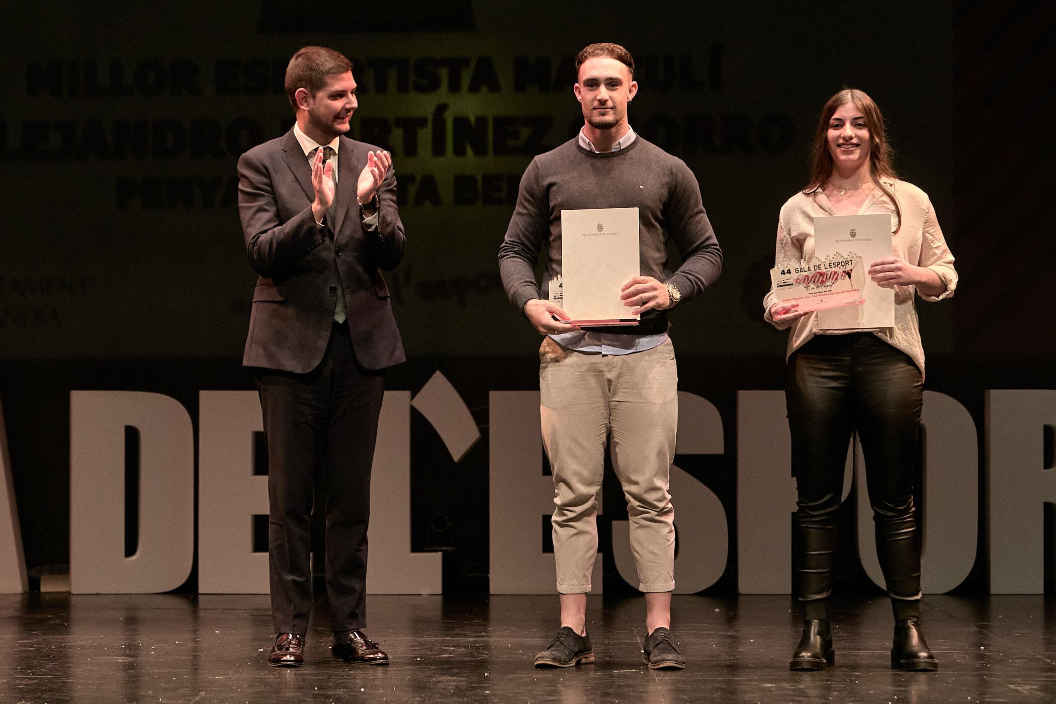 GANDIA (VALÈNCIA), 19/11/2022.- 44ª Gala de l’esport. FOTO: Natxo Francés