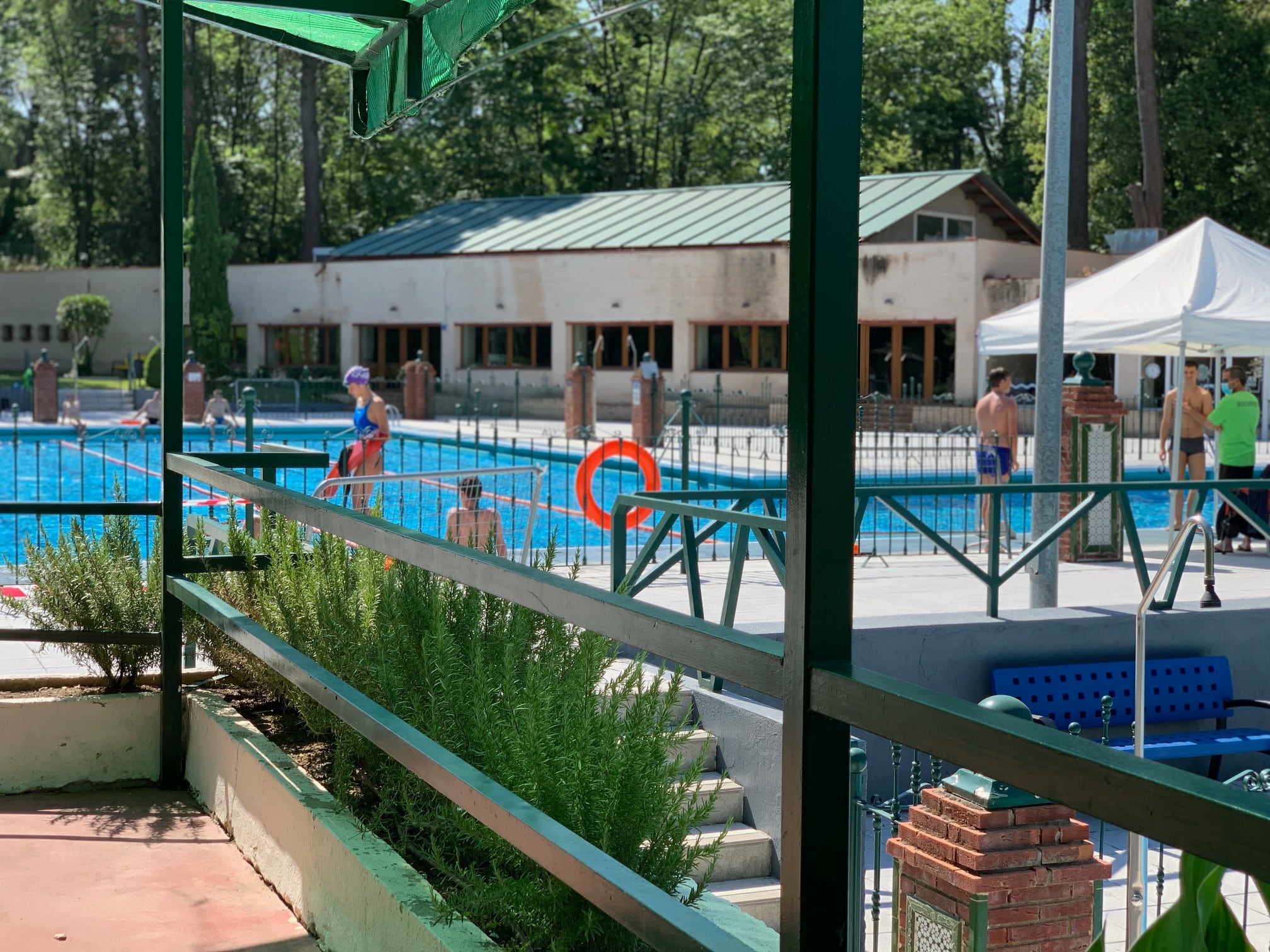 Piscina municipal de San Roque en Guadalajara