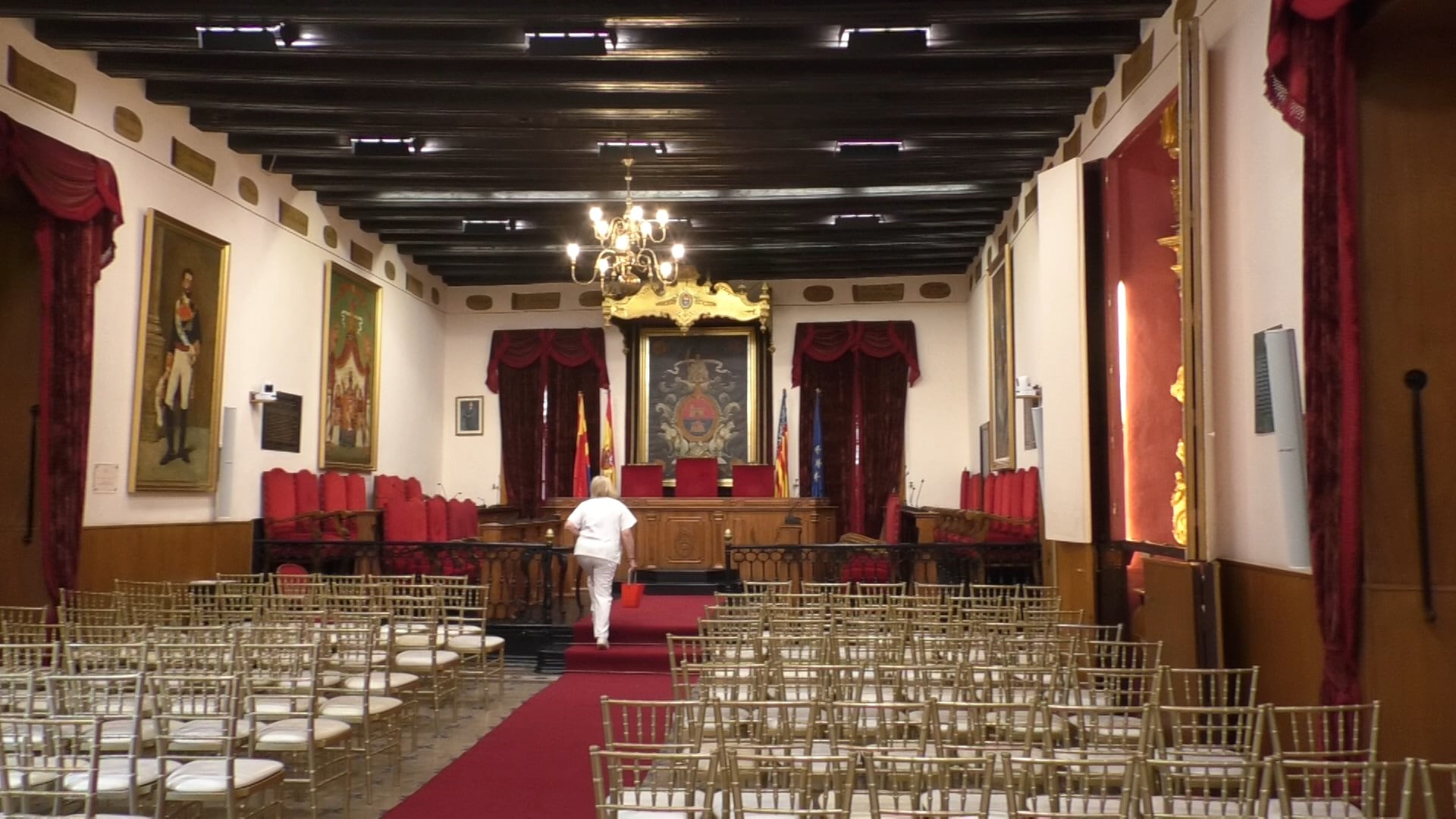 Salón plenos ayuntamiento Elche