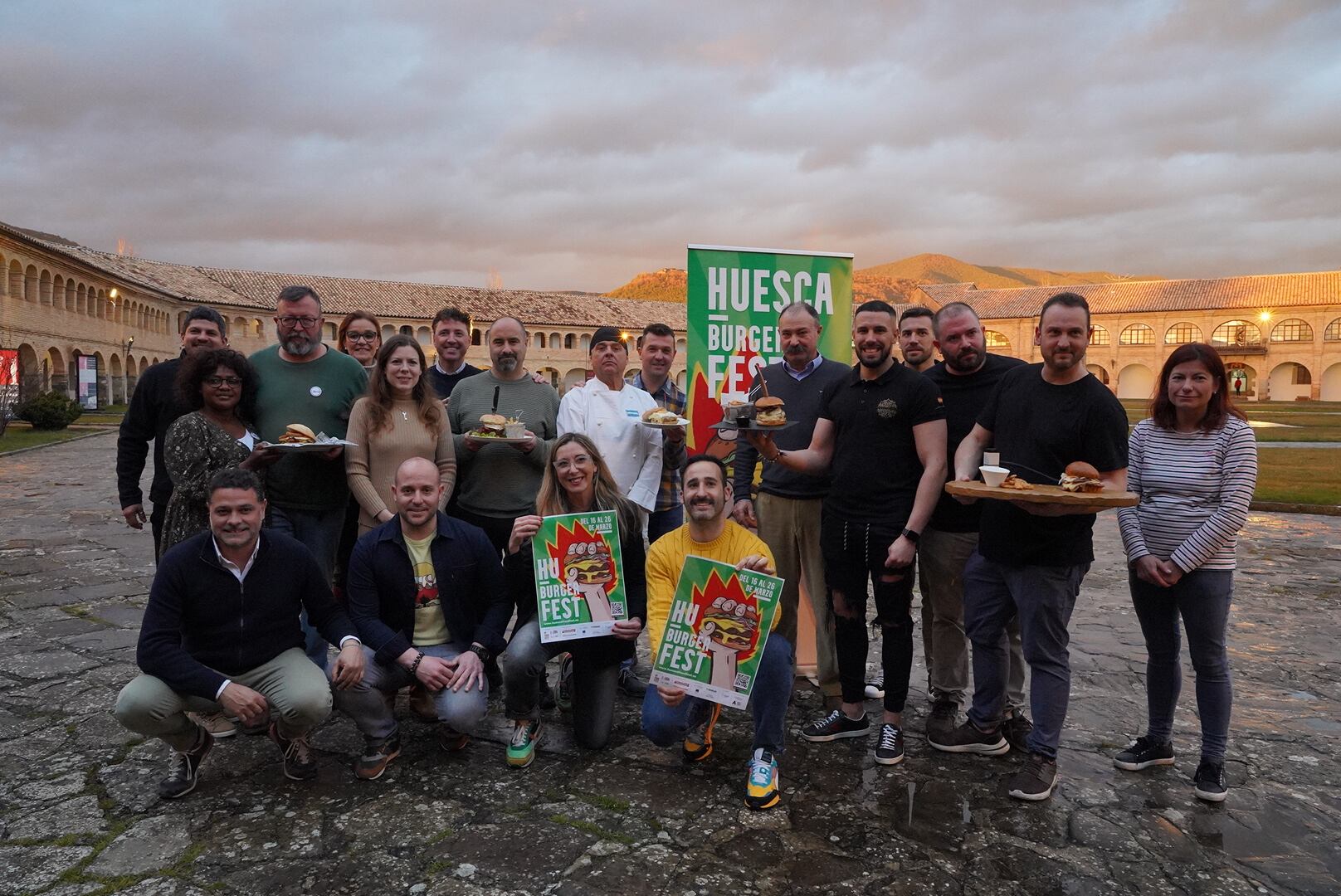 El Huesca Burguer Fest se presentaba este jueves en la Ciudadela de Jaca