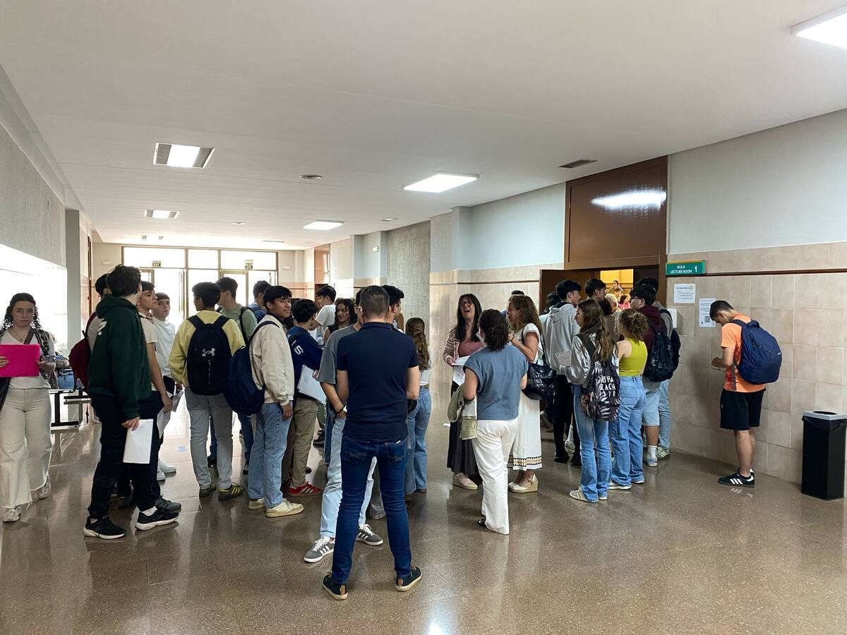 5.536 estudiantes extremeños se presentan a la Prueba de Acceso a la Universidad